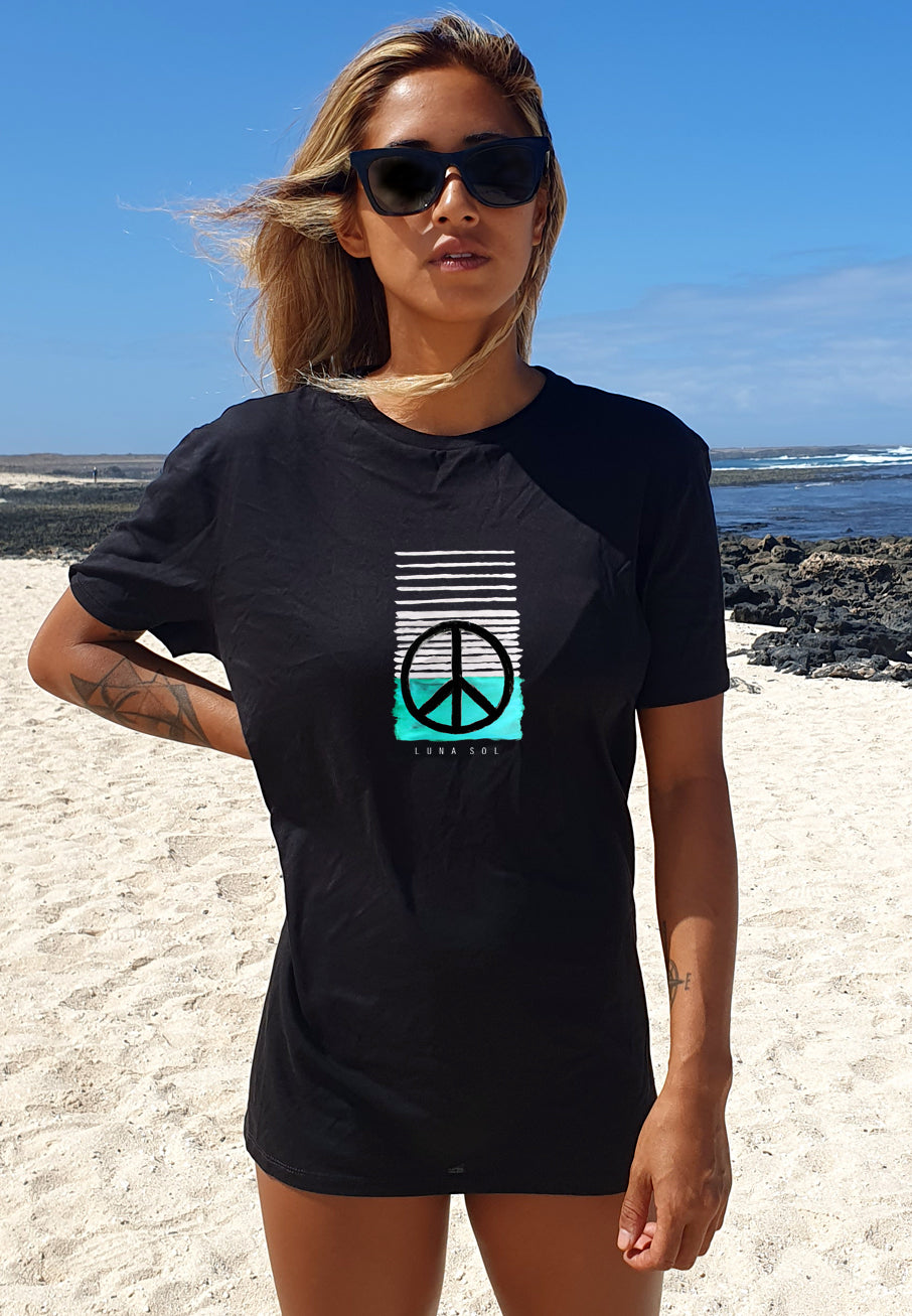 REPOSE T-SHIRT BLACK WOMENS