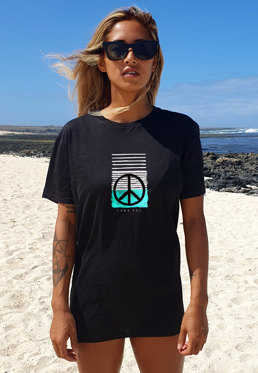 REPOSE T-SHIRT BLACK WOMENS
