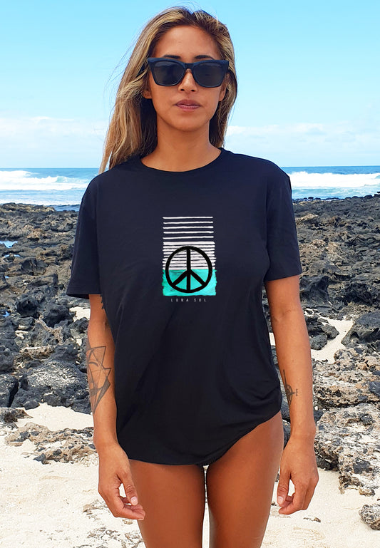REPOSE T-SHIRT BLACK WOMENS