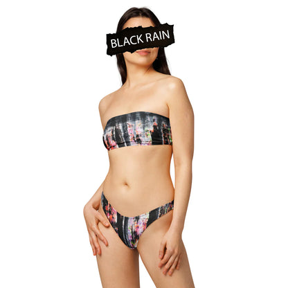 BLACK RAIN Bandeau Bikini
